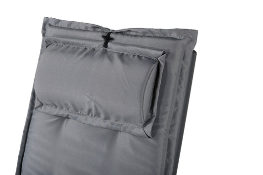 Hanna positionsdyna med nackkudde, grå