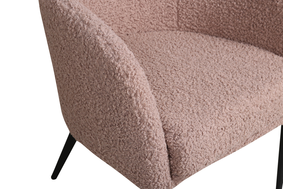 Fluffy fåtöljer, brun teddytyg