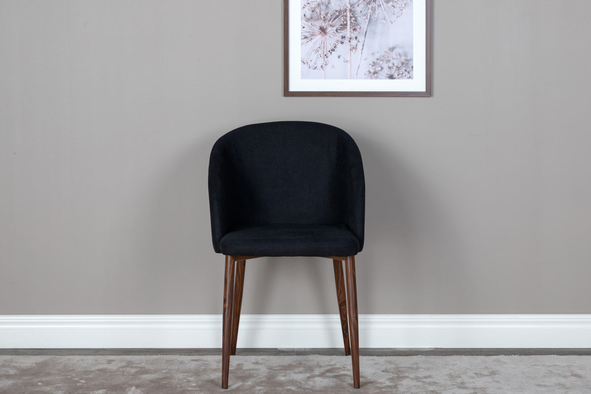 Arch matstol, svart x2