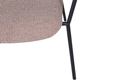 Duffy fåtölj, brun teddytyg