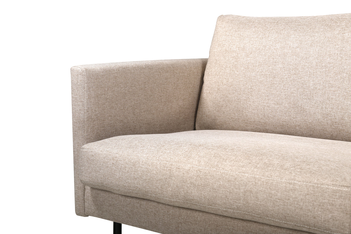 Zoom 2-sitssoffa, brun