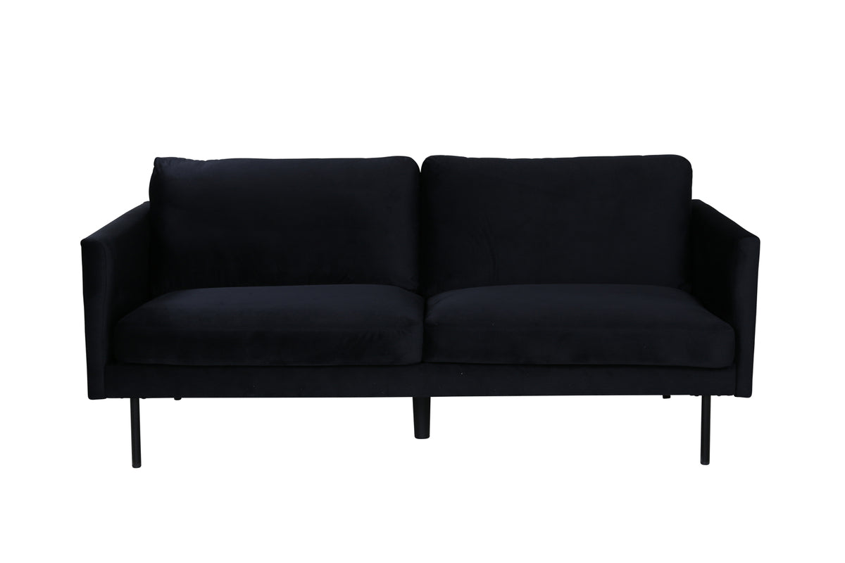 Zoom 2-sitssoffa, svart