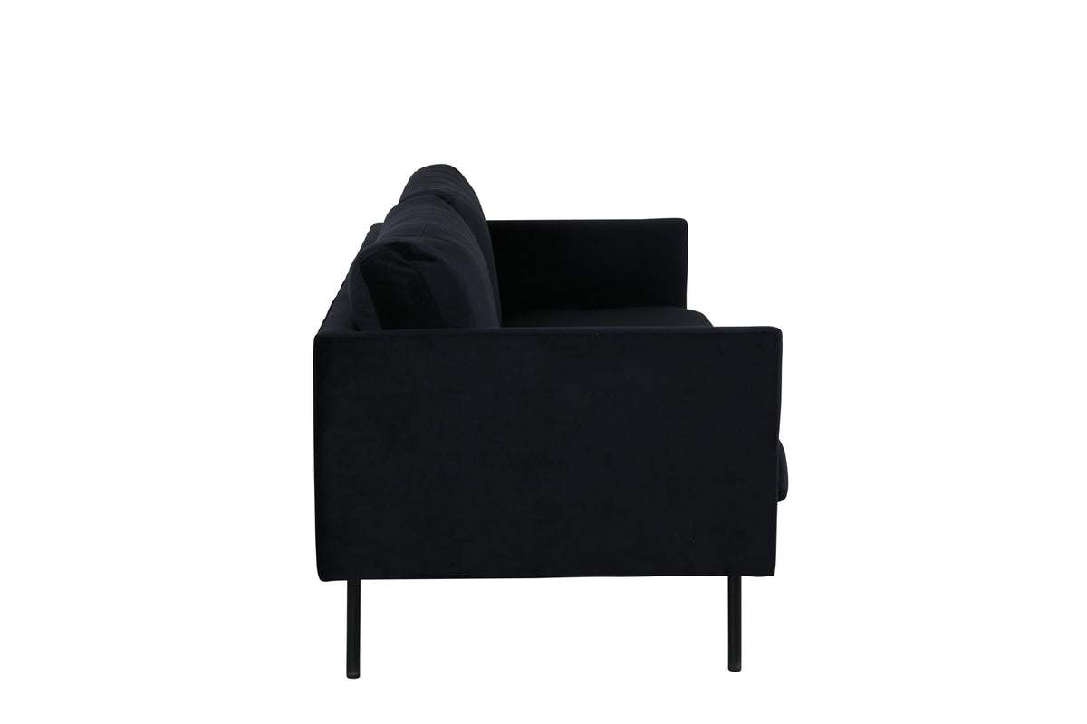 Zoom 2-sitssoffa, svart