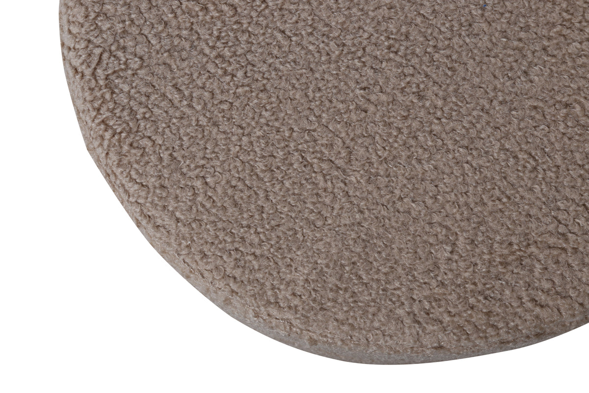 Pot puff/fotpall, beige