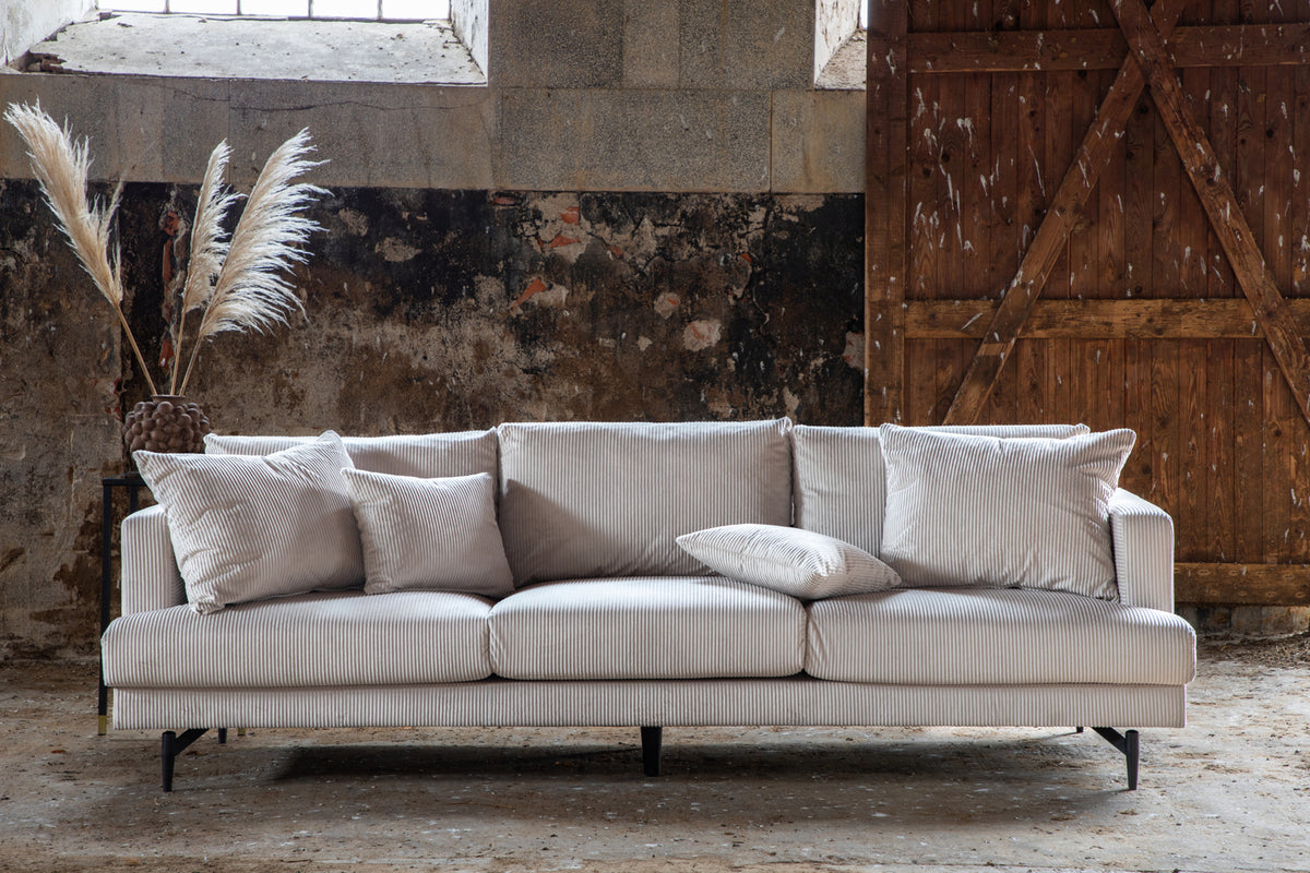 Sofia 3-sitssoffa, beige