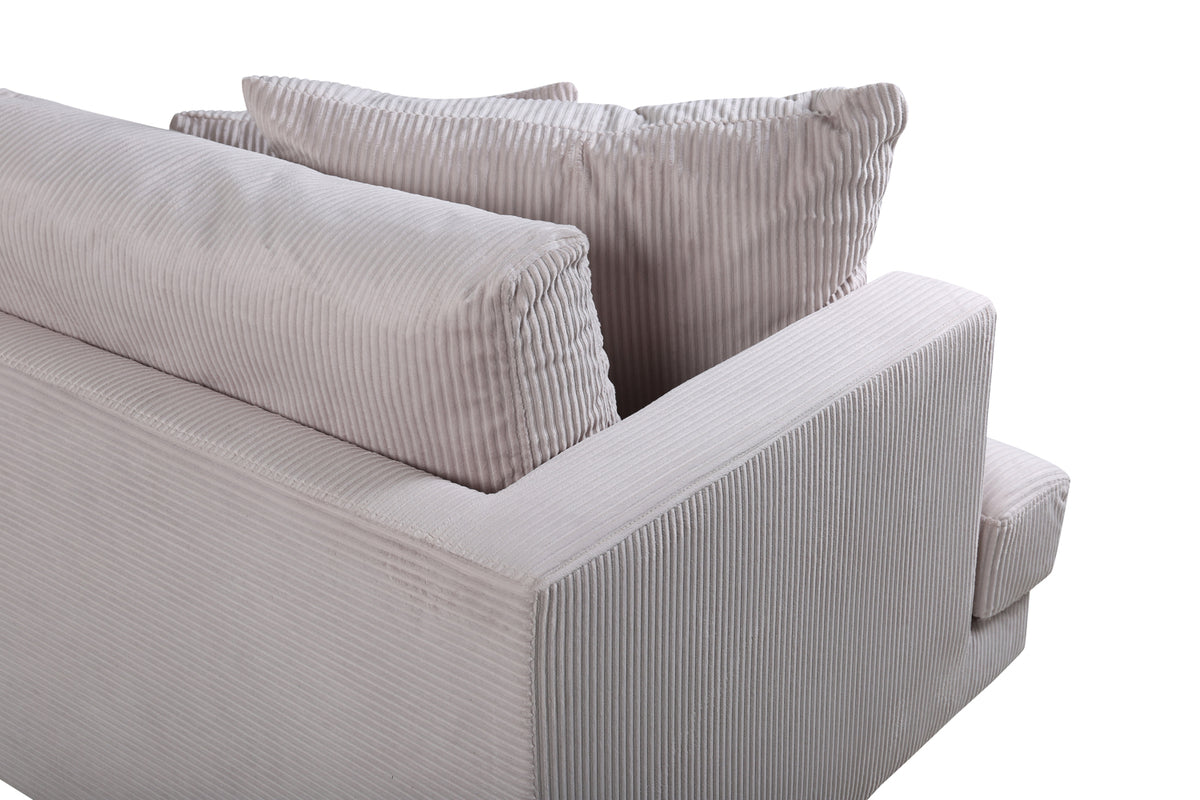 Sofia 3-sitssoffa, beige