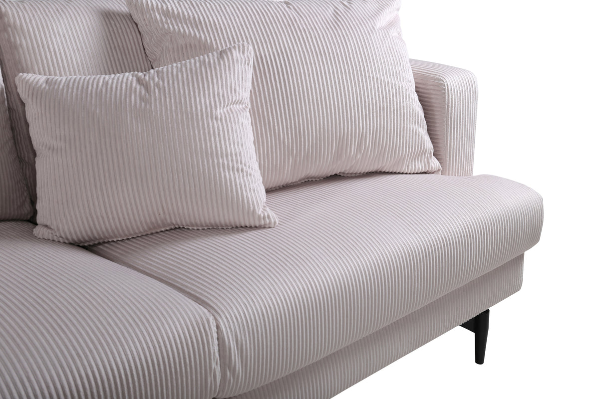 Sofia 3-sitssoffa, beige