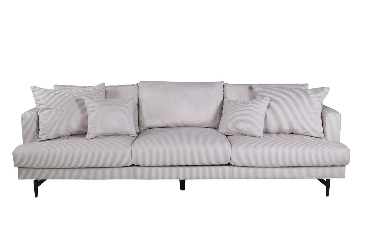 Sofia 3-sitssoffa, beige