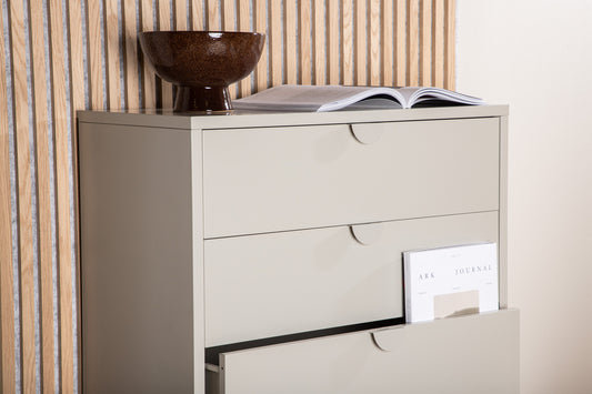 Piring byrå, beige 98x78x40