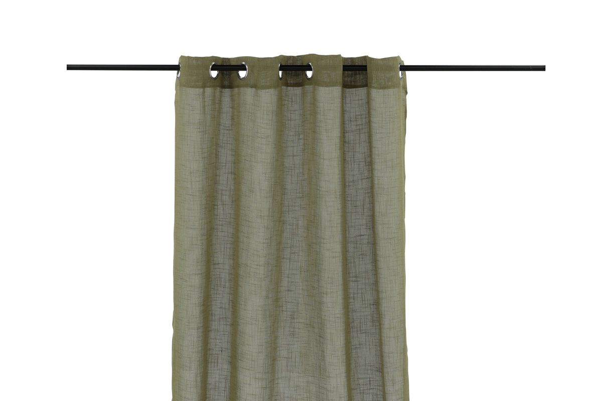 Kaya gardiner 140x290, mossgrön