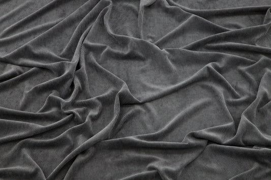 Elma gardiner 140x290, mörkgrå (manchesterkänsla)