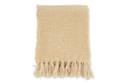 Stanly pläd 170 x 130 cm, sand