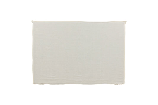 Signe sänggavelöverdrag i linne 180 x 140, off-white
