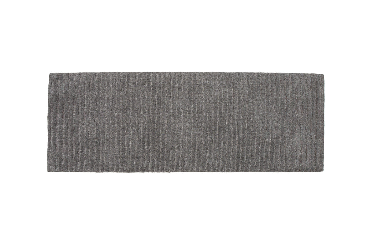 Milton matta 200 x 70, mörkgrå