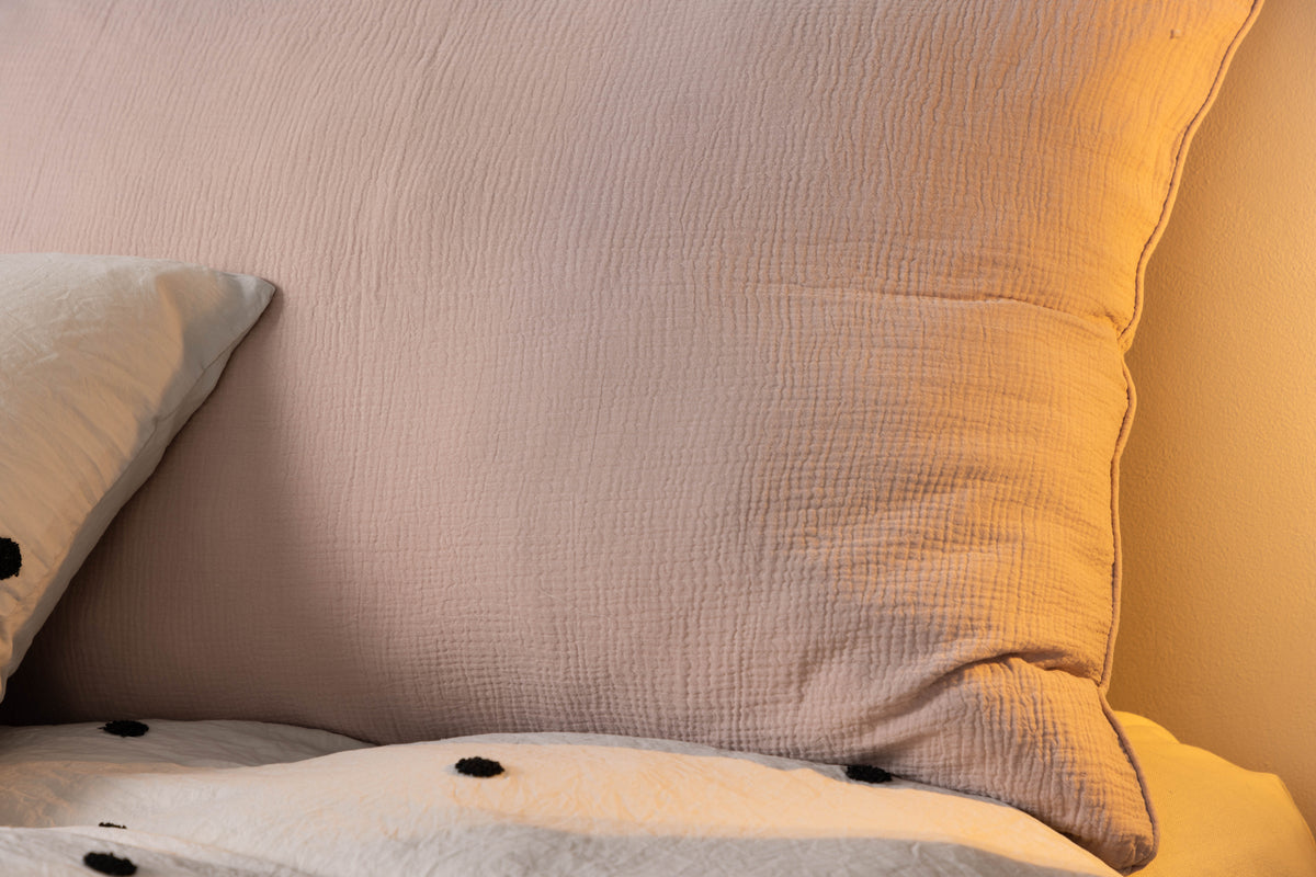 Tyra örngott 70 x 100 cm, ljusrosa