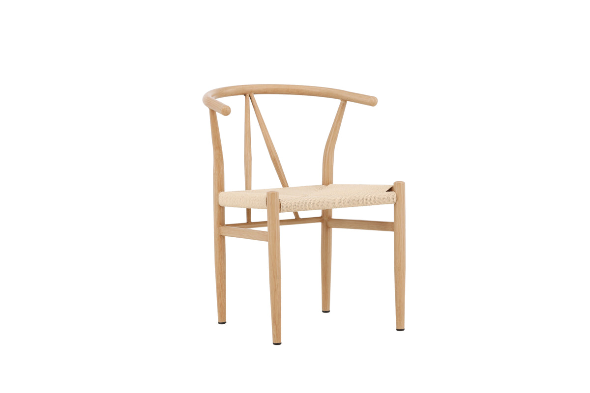 Alfons matstol, beige