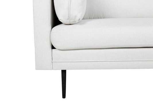 Boom soffa, ljusbeige/vit