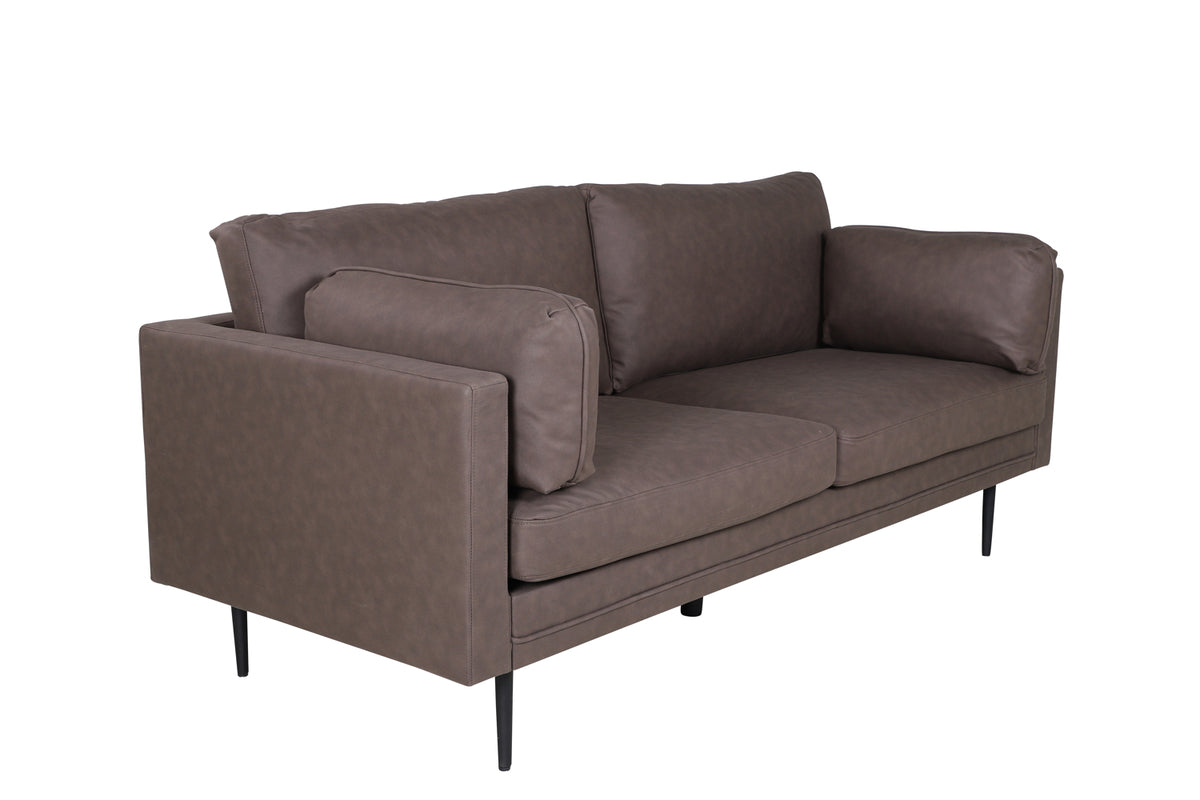 Boom 3-sitssoffa, brun
