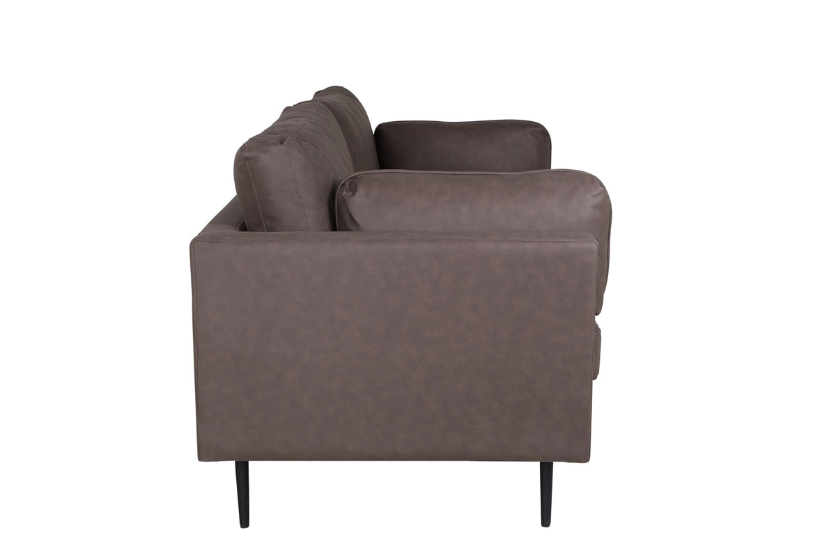 Boom 3-sitssoffa, brun