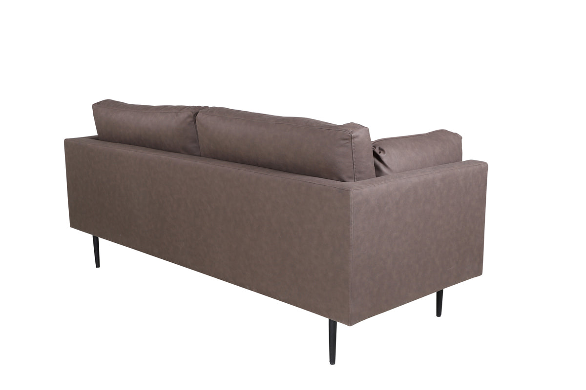 Boom 3-sitssoffa, brun