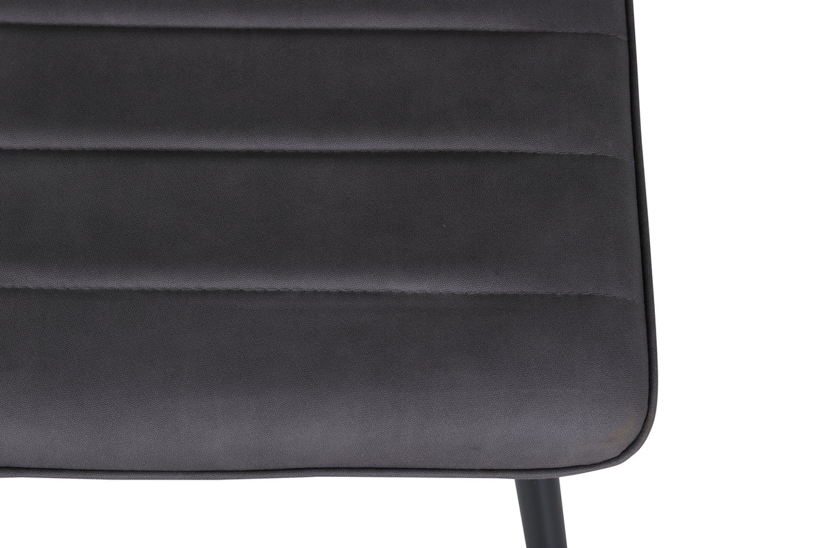 Windu matstol x2, grå