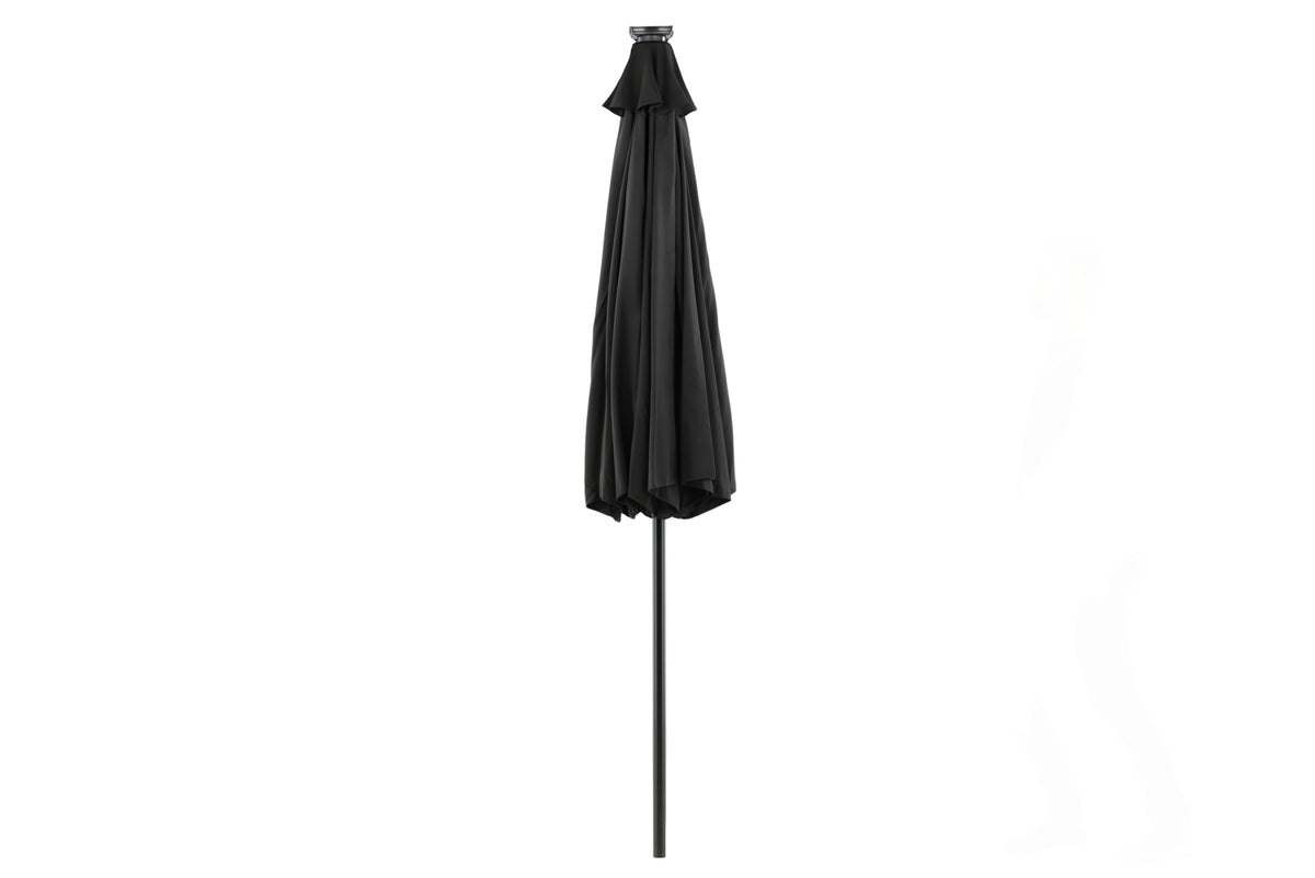 Sabal parasoll med led-belysning, 2,7 m