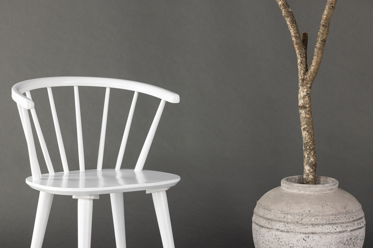 Bobby matstol, vit x2