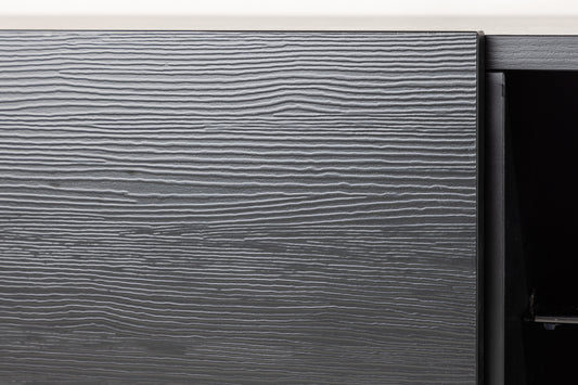 Cuenca tv-bänk, svart