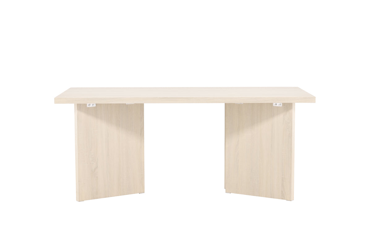 Bassholmen matbord, 180x90 vitputsad