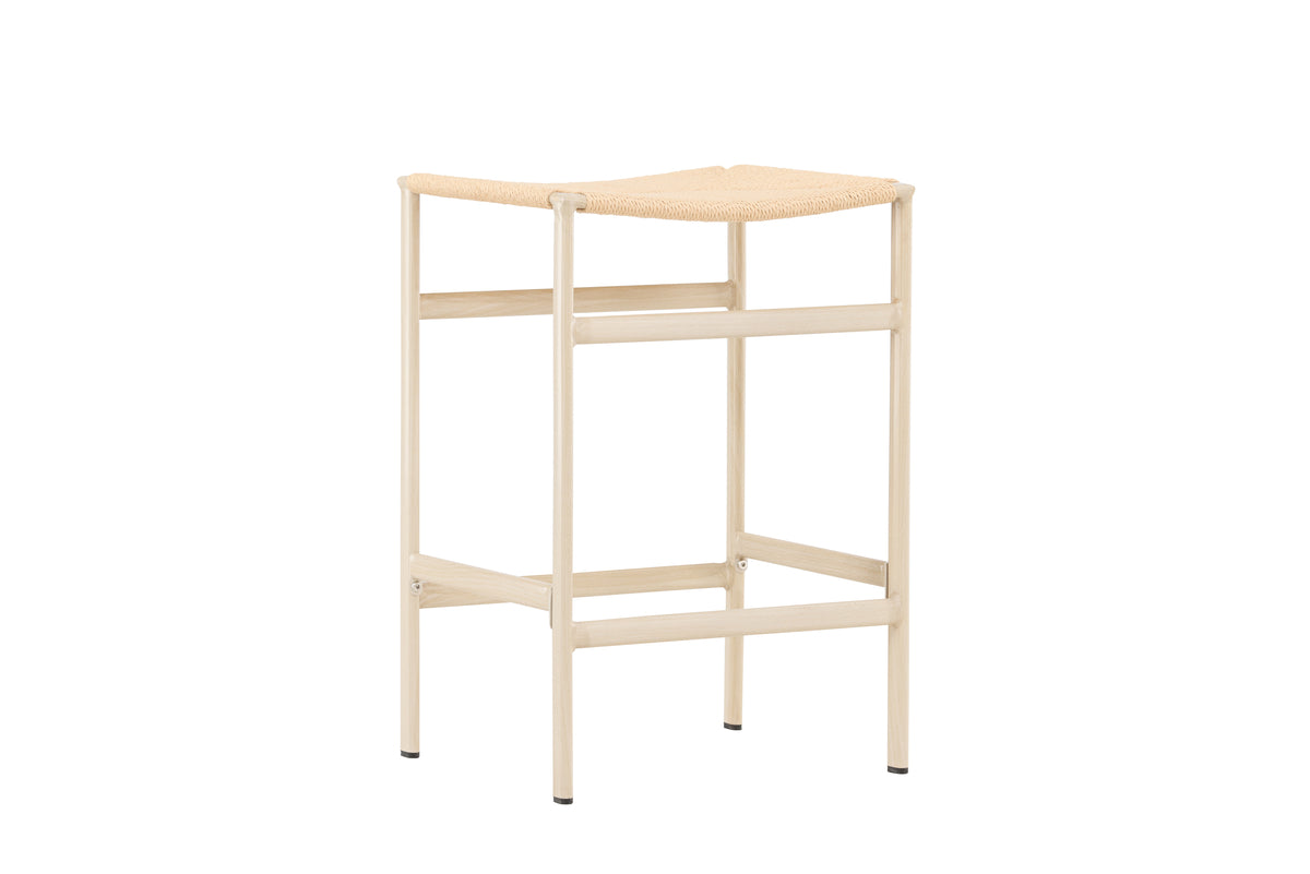 Polly barstol utan ryggstöd, beige
