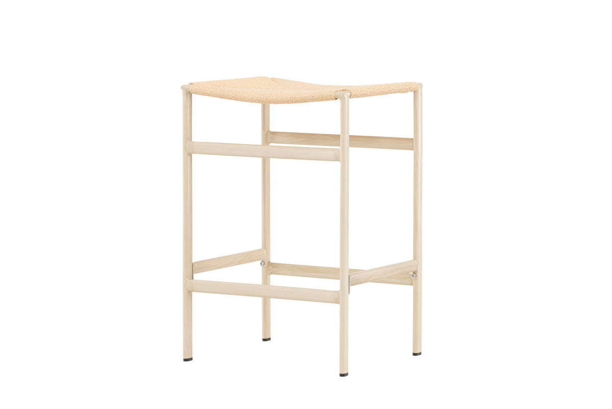 Polly barstol utan ryggstöd, beige