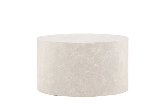 York soffbord ⌀80, beige