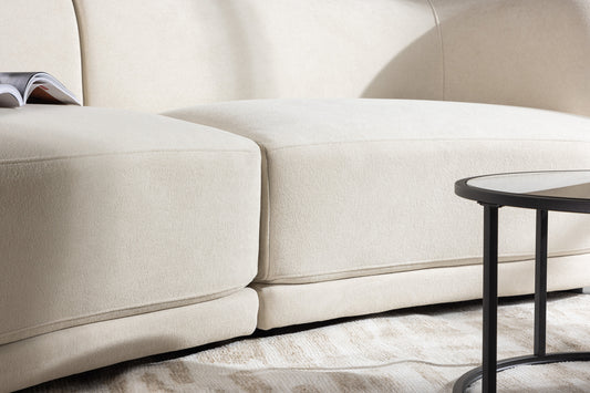 Cielo 3-sitssoffa, vit