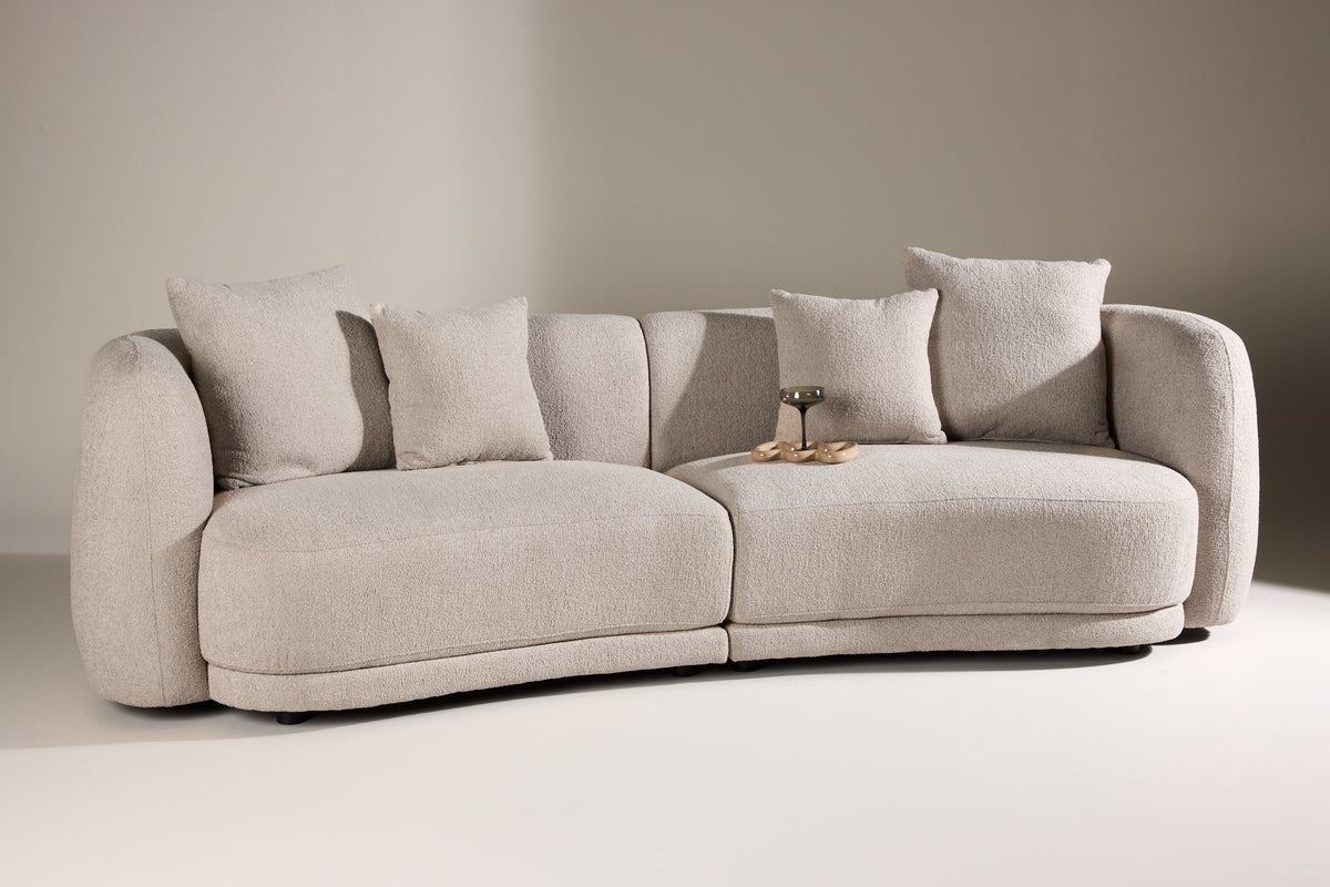 Cielo 3-sitssoffa, beige