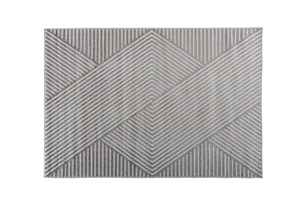 Aron matta 230 x 160, grå