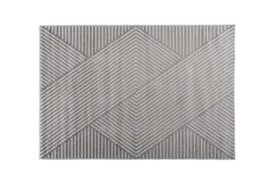 Aron matta 230 x 160, grå