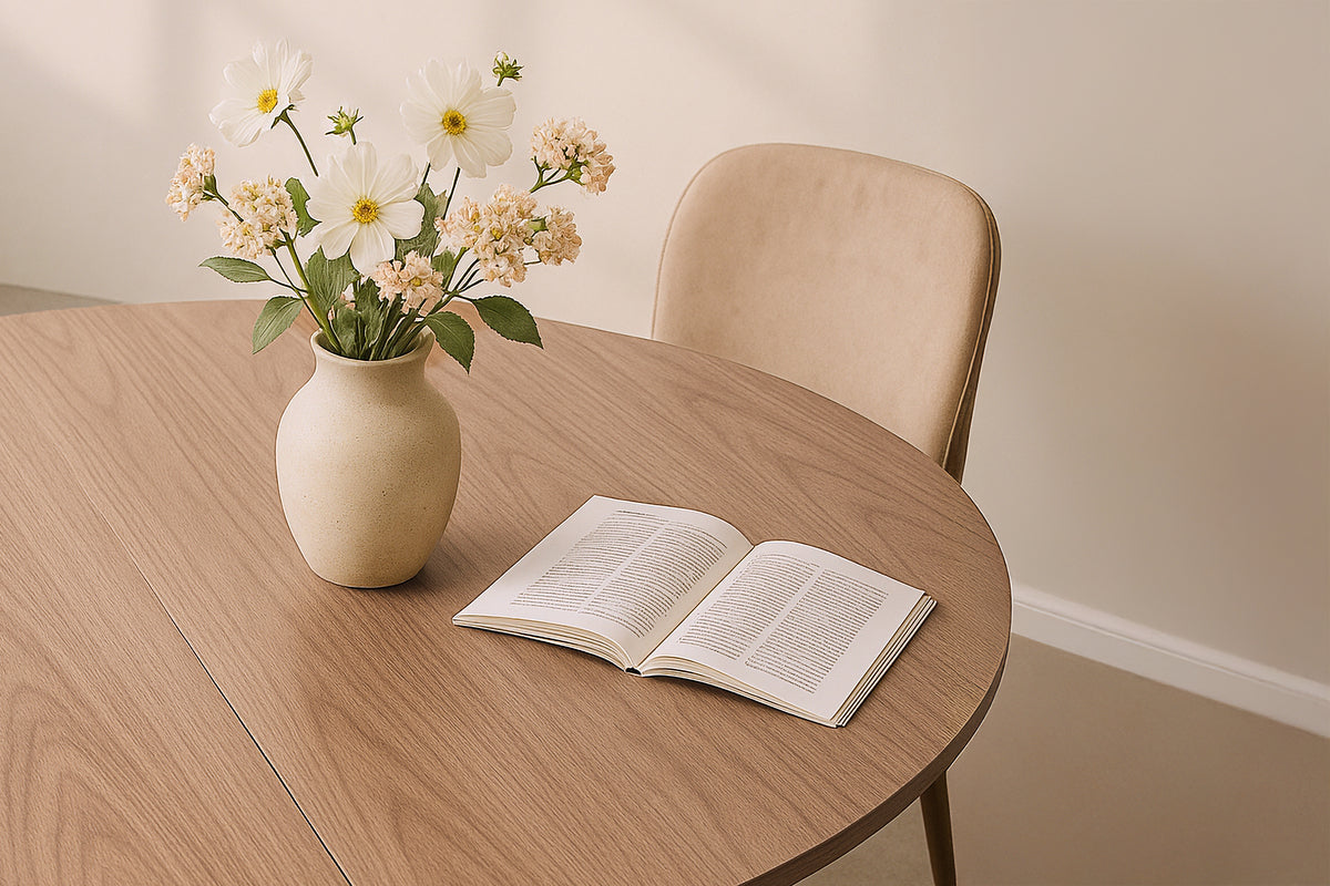 Lanzo matbord, natur