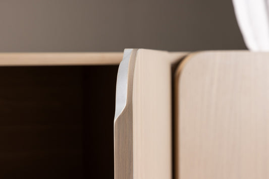 Tyresö skåp, vitputsad 80x160x42