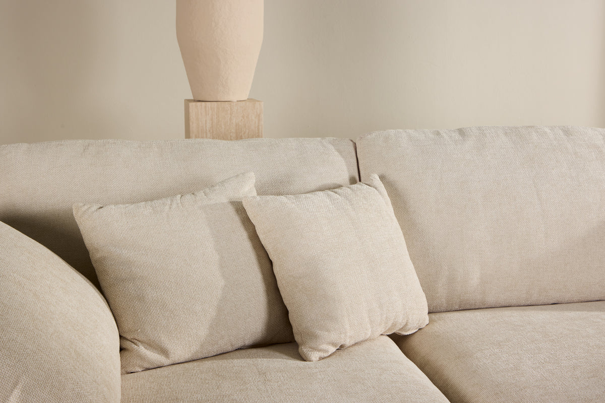 Amalfi hörnsoffa, beige