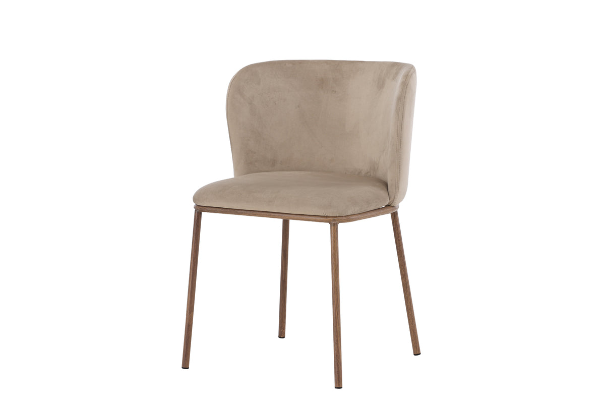 Edina matstol, beige x2