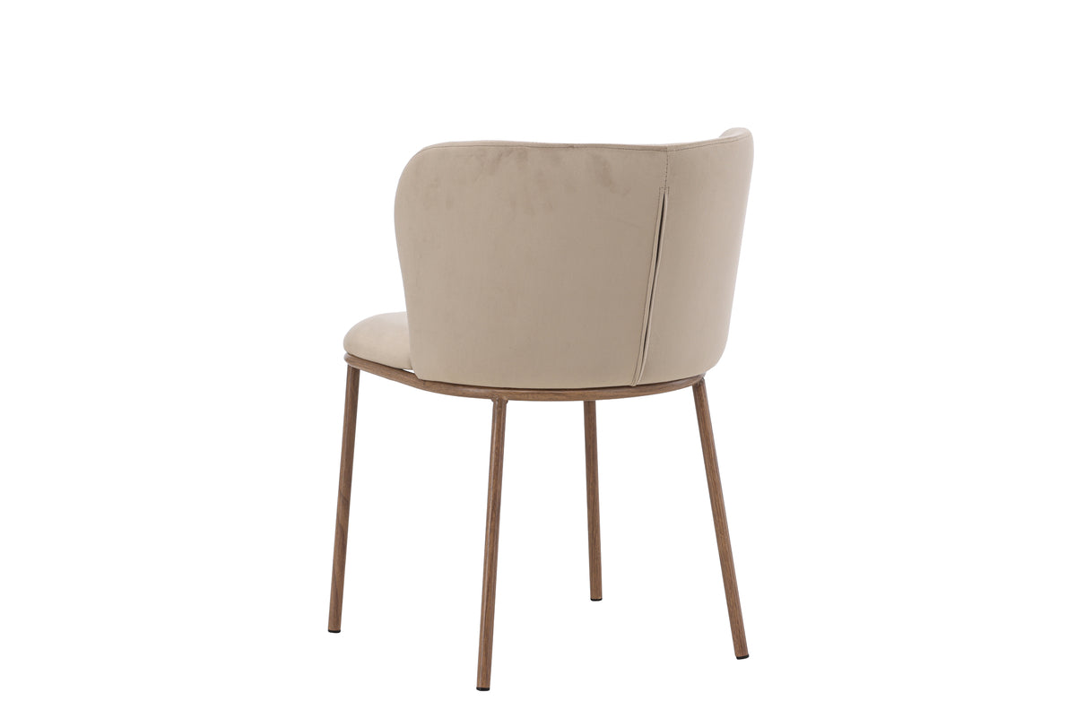 Edina matstol, beige x2