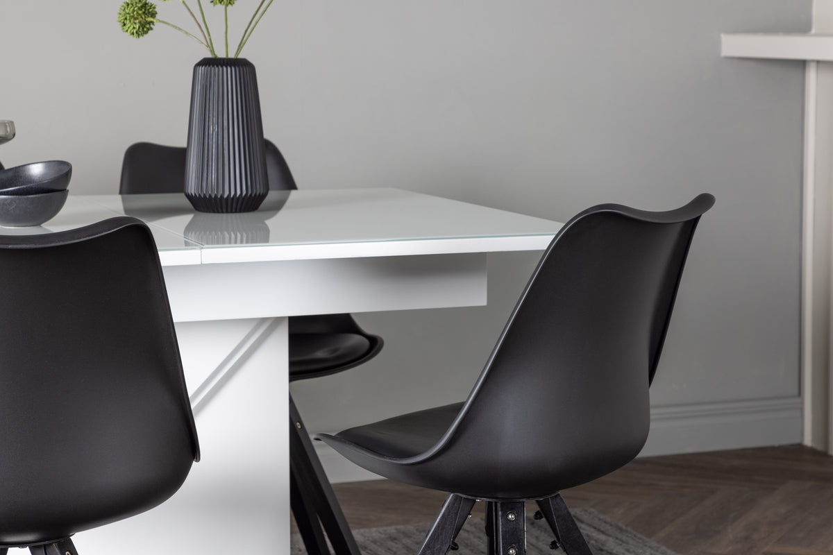 Zeno & Pluto matgrupp (förlängningsbart matbord)