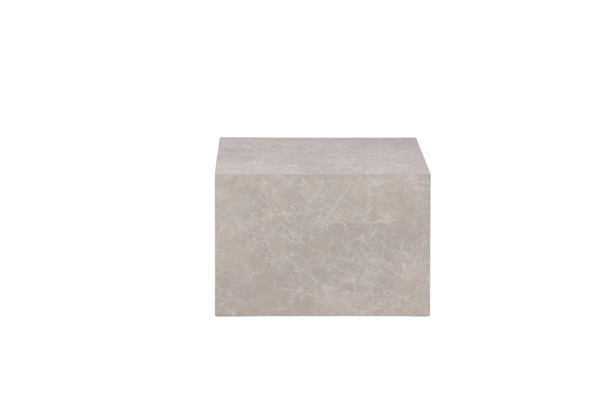 York soffbord 80 x 60 cm, beige