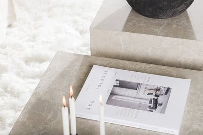 York soffbord 40 x 40 cm, beige