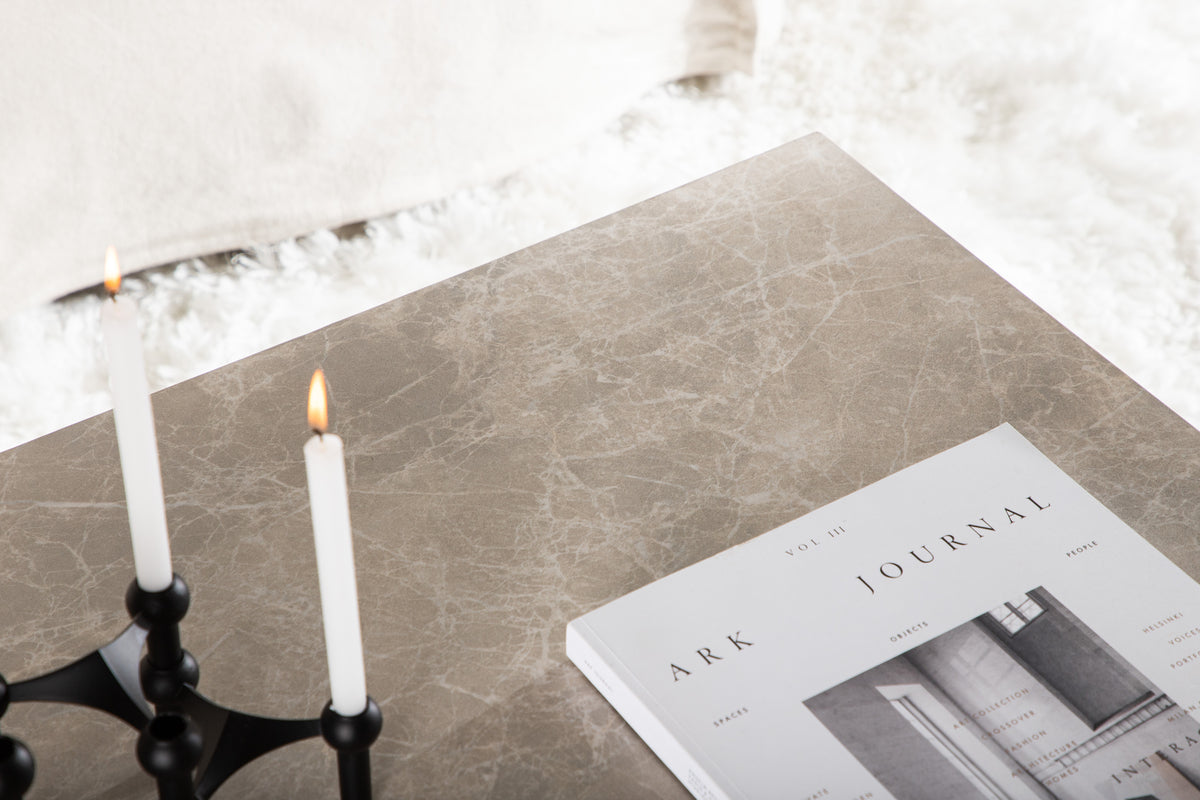 York soffbord 80 x 60 cm, beige