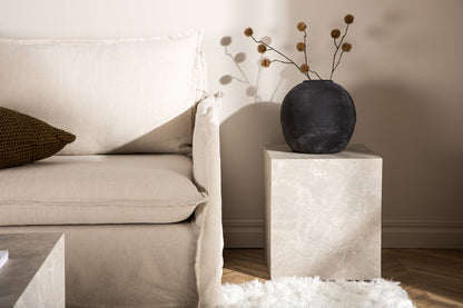 York soffbord 40 x 40 cm, beige