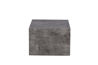 York soffbord 80 x 60 cm, mörkgrå