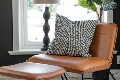 X-lounge fåtölj med fotpall