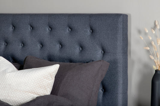 Furudal sänggavel, mörkgrå 120x125