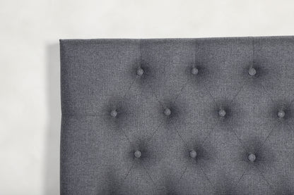 Furudal sänggavel, mörkgrå 120x125